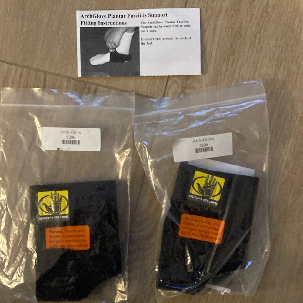 Two Body glove arch -glove.For plantar fasciitis.